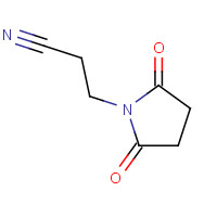 81416-12-8 SUCCINIMIDOPROPIONITRILE chemical structure