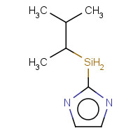 81452-04-2 DIMETHYLISOPROPYLSILYLIMIDAZOLE chemical structure