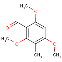 81574-58-5 2,4,6-TRIMETHOXY-3-METHYLBENZALDEHYDE chemical structure