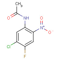 81962-58-5 N1-(5-CHLORO-4-FLUORO-2-NITROPHENYL)ACETAMIDE chemical structure