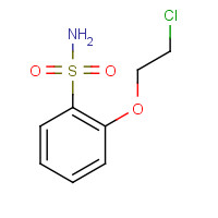 82097-01-6 2-(2-CHLOROETHOXY)-BENZENESULFONAMIDE chemical structure