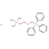 82495-75-8 2-(TRIMETHYLSILYL)ETHOXYMETHYLTRIPHENYLPHOSPHONIUM CHLORIDE chemical structure