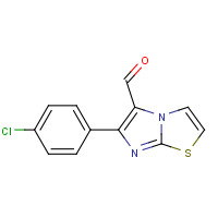 82588-41-8 6-(4-CHLOROPHENYL)IMIDAZO[2,1-B][1,3]THIAZOLE-5-CARBALDEHYDE chemical structure