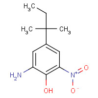 83488-02-2 4-tert-Amyl-2-amino-6-nitrophenol chemical structure