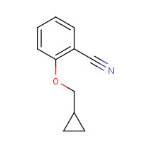 83728-40-9 2-(CYCLOPROPYLMETHOXY)BENZONITRILE chemical structure