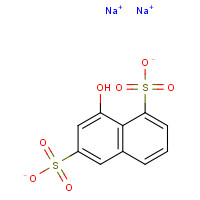 83732-80-3 1-NAPHTHOL-3,8-DISULFONIC ACID DISODIUM SALT chemical structure