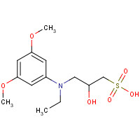 83777-30-4 N-Ethyl-N-(2-hydroxy-3-sulfopropyl)-3,5-dimethoxyaniline sodium salt chemical structure