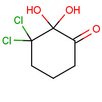 83878-01-7 3,3-DICHLORO-2,2-DIHYDROXYCYCLOHEXANONE chemical structure
