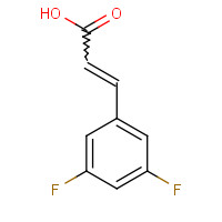 84315-23-1 3,5-DIFLUOROCINNAMIC ACID chemical structure