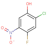 84478-75-1 2-Chloro-4-fluoro-5-nitrophenol chemical structure