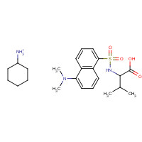 84540-67-0 DANSYL-DL-VALINE CYCLOHEXYLAMMONIUM chemical structure