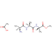 84794-58-1 L-ALANYL-L-ALANYL-L-ALANINE METHYL ESTER ACETATE chemical structure