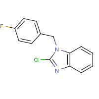 84946-20-3 1-(4-Fluorobenzyl)-2-chlorobenzimidazole chemical structure