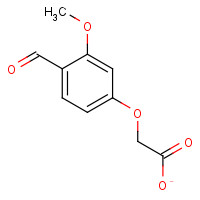 84969-24-4 4-FORMYL-3-METHOXY-PHENOXYACETIC ACID chemical structure
