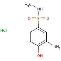 85237-56-5 2-AMINO-1-PHENOL 4-METHYLSULFONAMIDE chemical structure
