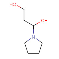 85391-19-1 3-PYRROLIDINO-1,2-PROPANEDIOL chemical structure