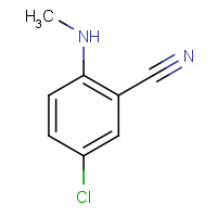 85702-70-1 5-CHLORO-2-METHYLAMINOBENZONITRILE chemical structure