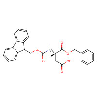 86060-83-5 Fmoc-L-Aspartic acid-1-benzyl ester chemical structure