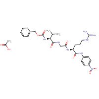 86170-43-6 N-CBZ-VAL-GLY-ARG P-NITROANILIDE ACETATE SALT chemical structure