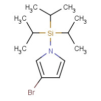 87630-36-2 3-BROMO-1-(TRIISOPROPYLSILYL)PYRROLE chemical structure