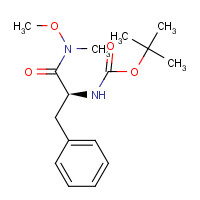 87694-53-9 BOC-PHE-N(OCH3)CH3 chemical structure