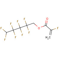 87910-92-7 1H,1H,5H-OCTAFLUOROPENTYL 2-FLUOROACRYLATE chemical structure