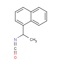 88442-63-1 1-(1-NAPHTHYL)ETHYL ISOCYANATE chemical structure