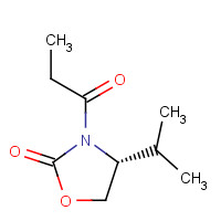 89028-40-0 (R)-(-)-3-PROPIONYL-4-ISOPROPYL-2-OXAZOLIDINONE chemical structure