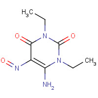 89073-60-9 1,3-DIETHYL-5-NITROSO-6-AMINOURACIL chemical structure