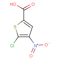 89166-85-8 5-CHLORO-4-NITROTHIOPHENE-2-CARBOXYLIC ACID chemical structure