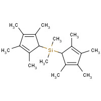 89597-05-7 DIMETHYLBIS(2,3,4,5-TETRAMETHYL-2,4-CYCLOPENTADIEN-1-YL)SILANE chemical structure