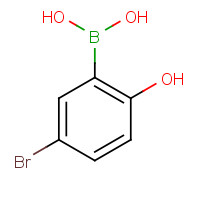 89598-97-0 (5-BROMO-2-HYDROXY)BENZENEBORONIC ACID chemical structure