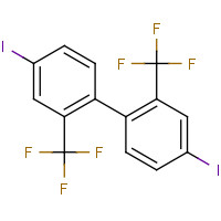 89803-70-3 2,2'-BIS(TRIFLUOROMETHYL)-4,4'-DIIODOBIPHENYL chemical structure