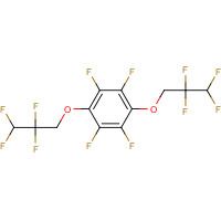 89847-88-1 TETRAFLUORO-1,4-BIS(2,2,3,3-TETRAFLUOROPROPOXY)BENZENE chemical structure
