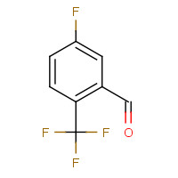 90381-08-1 5-FLUORO-2-(TRIFLUOROMETHYL)BENZALDEHYDE chemical structure