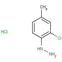 90631-70-2 2-CHLORO-4-METHYLPHENYLHYDRAZINE HYDROCHLORIDE chemical structure