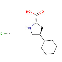 90657-55-9 trans-4-Cyclohexyl-L-proline hydrochloride chemical structure