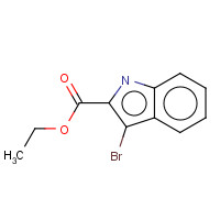 91348-45-7 Ethyl 3-bromoindole-2-carboxylate chemical structure