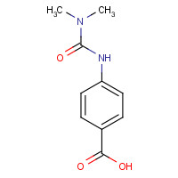 91880-51-2 4-(3,3-DIMETHYL-UREIDO)BENZOIC ACID chemical structure
