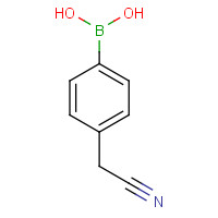 91983-26-5 4-(CYANOMETHYL)BENZENEBORONIC ACID chemical structure