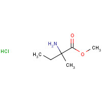 92760-72-0 (S)-2-AMINO-2-METHYL-BUTYRIC ACID METHYL ESTER HYDROCHLORIDE chemical structure