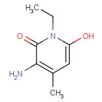 94492-81-6 3-AMINO-1-ETHYL-6-HYDROXY-4-METHYL-2-PYRIDONE chemical structure