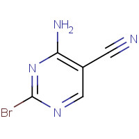 94741-70-5 4-Amino-2-bromopyrimidine-5-carbonitrile chemical structure