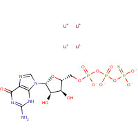 94825-44-2 GTP-GAMMA-S TETRALITHIUM SALT chemical structure