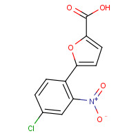 95611-88-4 5-(4-CHLORO-2-NITRO-PHENYL)-FURAN-2-CARBOXYLIC ACID chemical structure