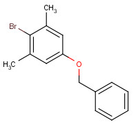 95741-44-9 (4-BROMO-3,5-DIMETHYL)PHENYL BENZYL ETHER chemical structure