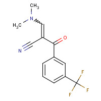 96232-39-2 2-[(DIMETHYLAMINO)METHYLENE]-3-OXO-3-(3-TRIFLUOROMETHYLPHENYL)PROPANENITRILE chemical structure