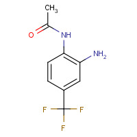 97051-69-9 N1-[2-AMINO-4-(TRIFLUOROMETHYL)PHENYL]ACETAMIDE chemical structure