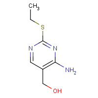 98432-26-9 4-AMINO-2-(ETHYLTHIO)-5-(HYDROXYMETHYL)PYRIMIDINE chemical structure