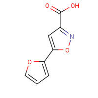 98434-06-1 5-(2-FURYL)ISOXAZOLE-3-CARBOXYLIC ACID chemical structure